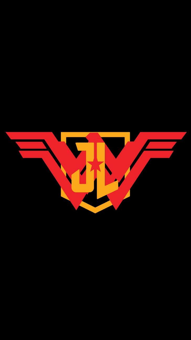 728x1294 AMOLED Wonder Woman Logo Wallpaper (1080x1920)