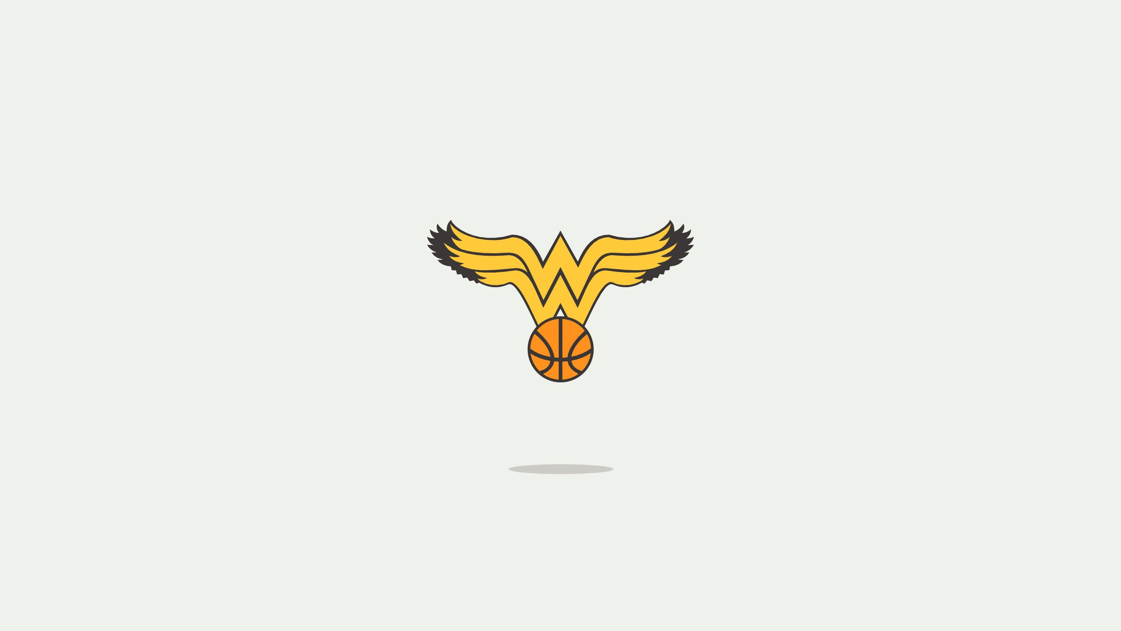 3840x2160 Wonder Woman Minimal Logo 4k 960x540 Resolution HD 4k