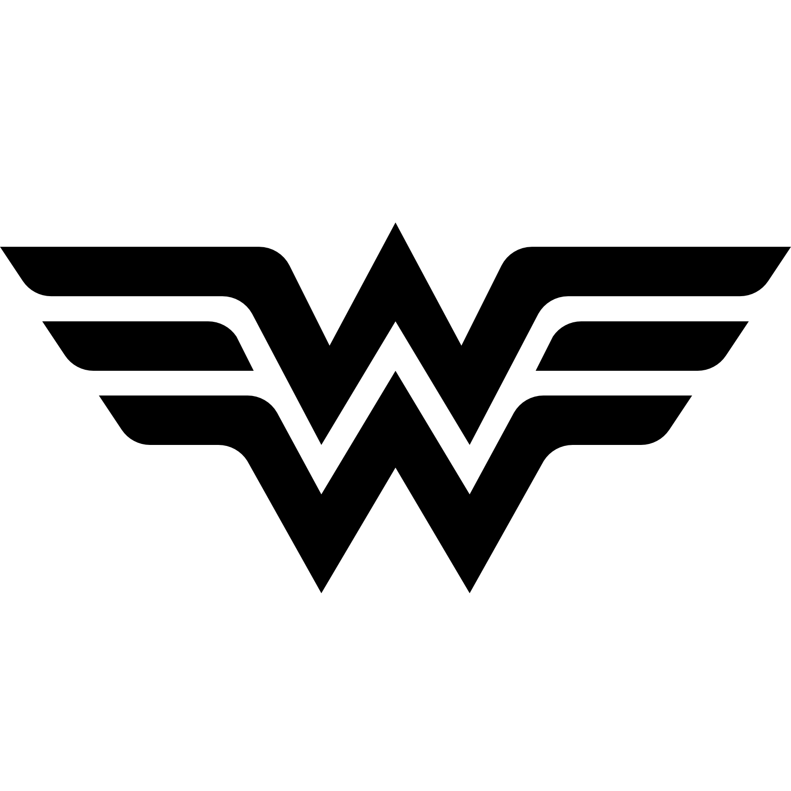 1600x1600 Wonder woman symbol png PNG Image