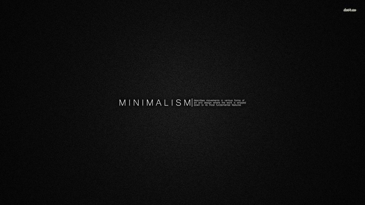 1280x720 Minimalism, design, typography wallpaper. Minimalism, design