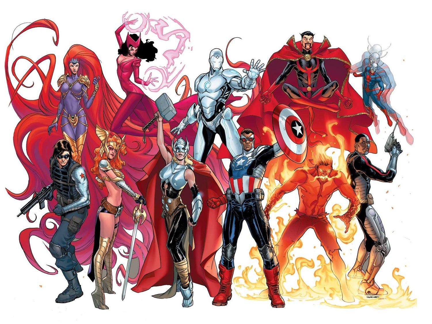 1500x1125 Avengers NGAY BÂY GIỜ!  Là sự tiếp nối của tất cả Marvel mới BÂY GIỜ!  Hình nền