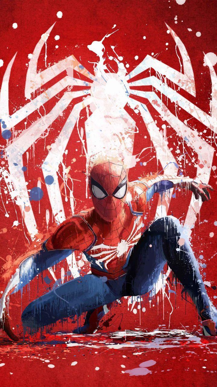 720x1280 Spider Man, Superhero, Art Wallpaper. Homen Aranha Desenho