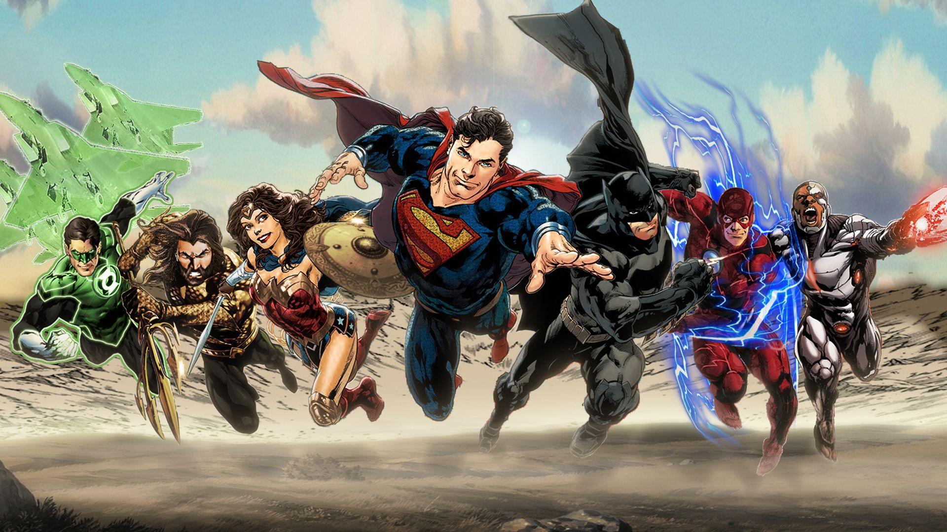 1920x1080 Justice League Superheroes Art Laptop Full HD 1080P HD