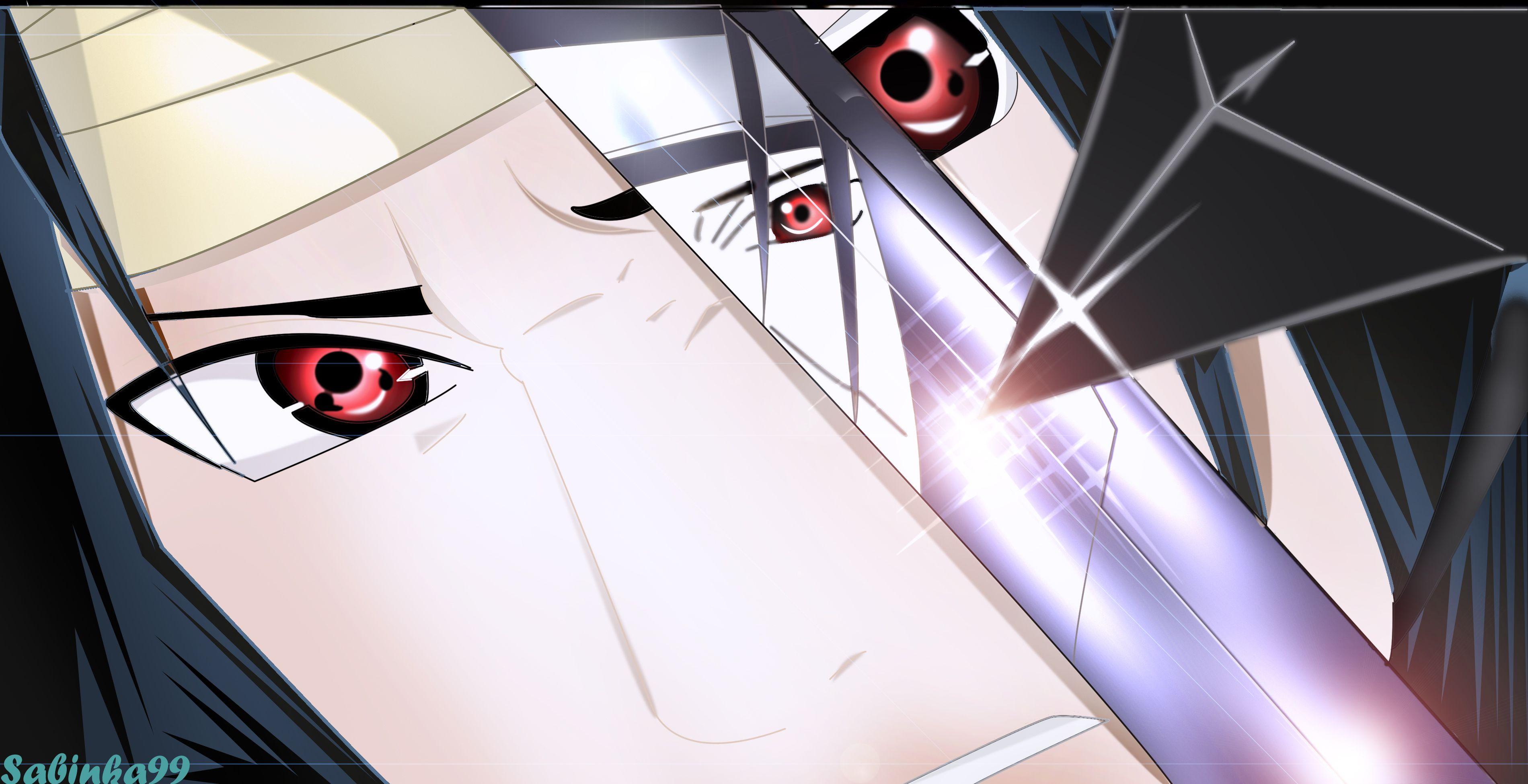 3800x1950 Uchiha Sasuke Anime Image