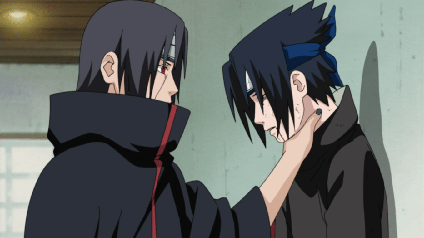 1357x763 Naruto Shippuden Wallpaper: Wallpaper Itachi vs Sasuke