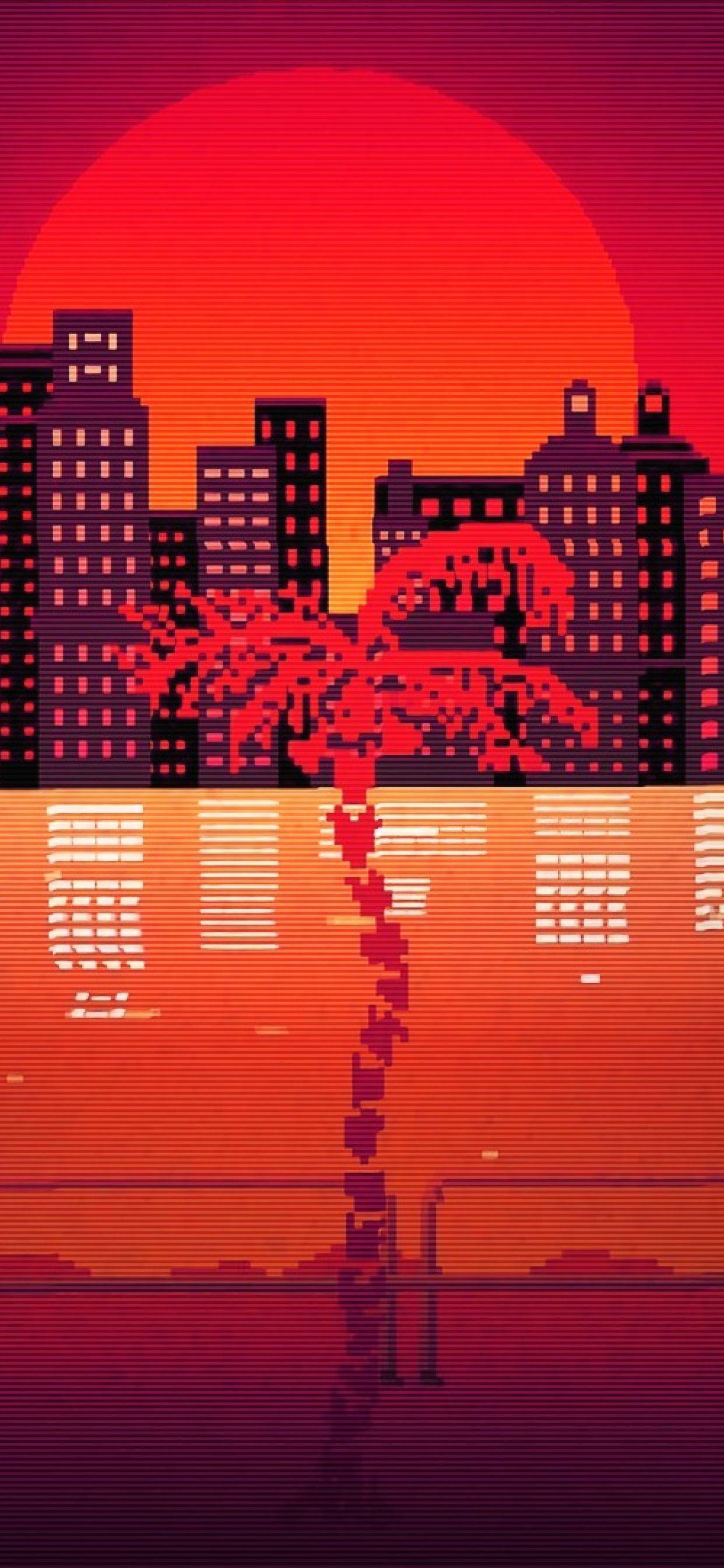 1242x2688 Hotline Miami Artwork iPhone XS MAX Wallpaper, HD Artist
