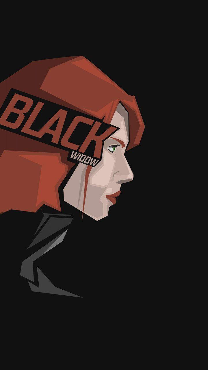 720x1280 amazing wallpaper Black widow, marvel, superhero, art, 720x1280