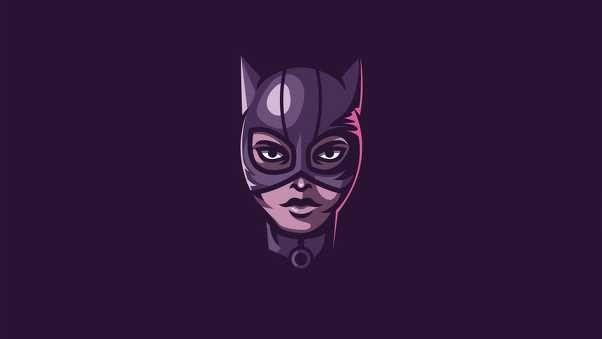 1280x720 Catwoman Superhero Minimal Art HD Wallpaper (2880x1800)