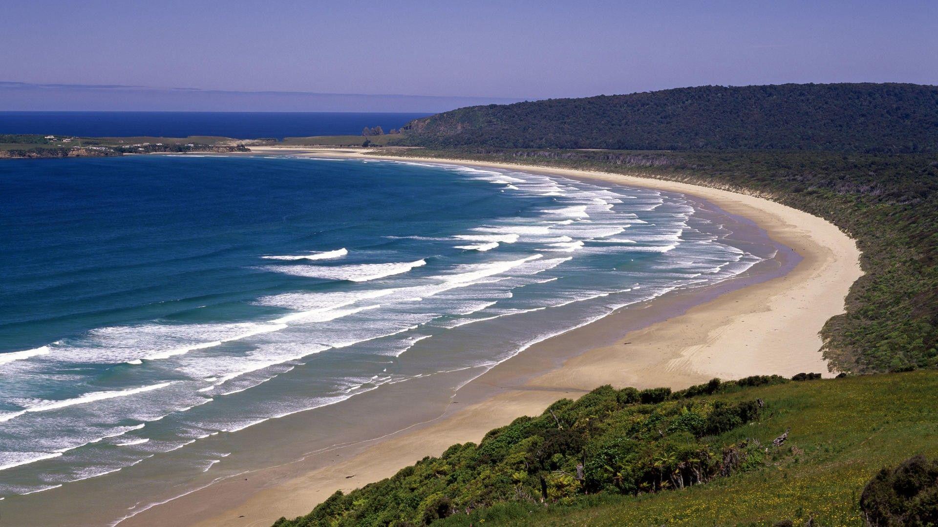 1920x1080 Tautuku, website, old, wallpaper, zealand, scenic, south, beach