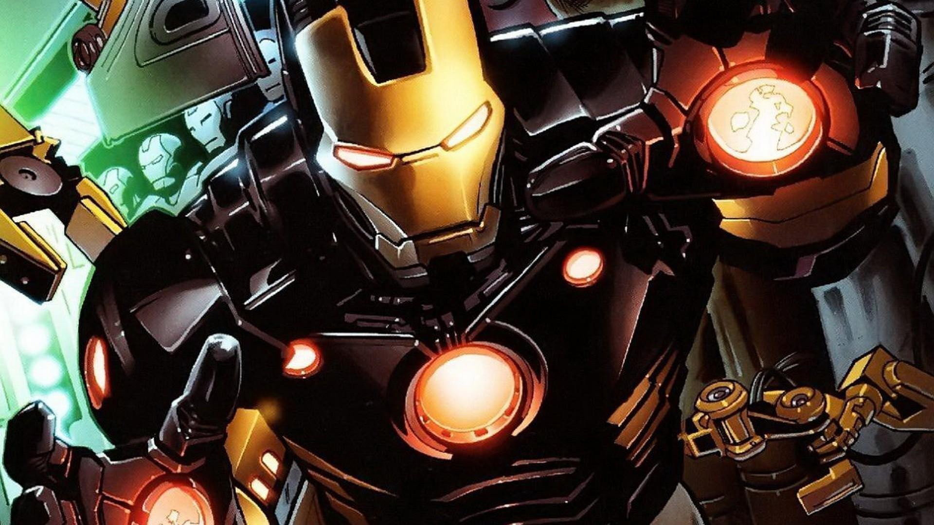 1920x1080 Iron man truyện tranh marvel now hình nền