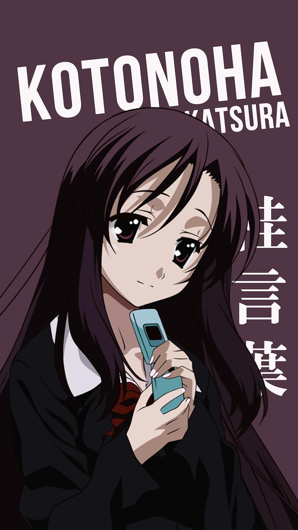 954x1696 Kotonoha Katsura School Days. Katsura kotonoha, Nombres