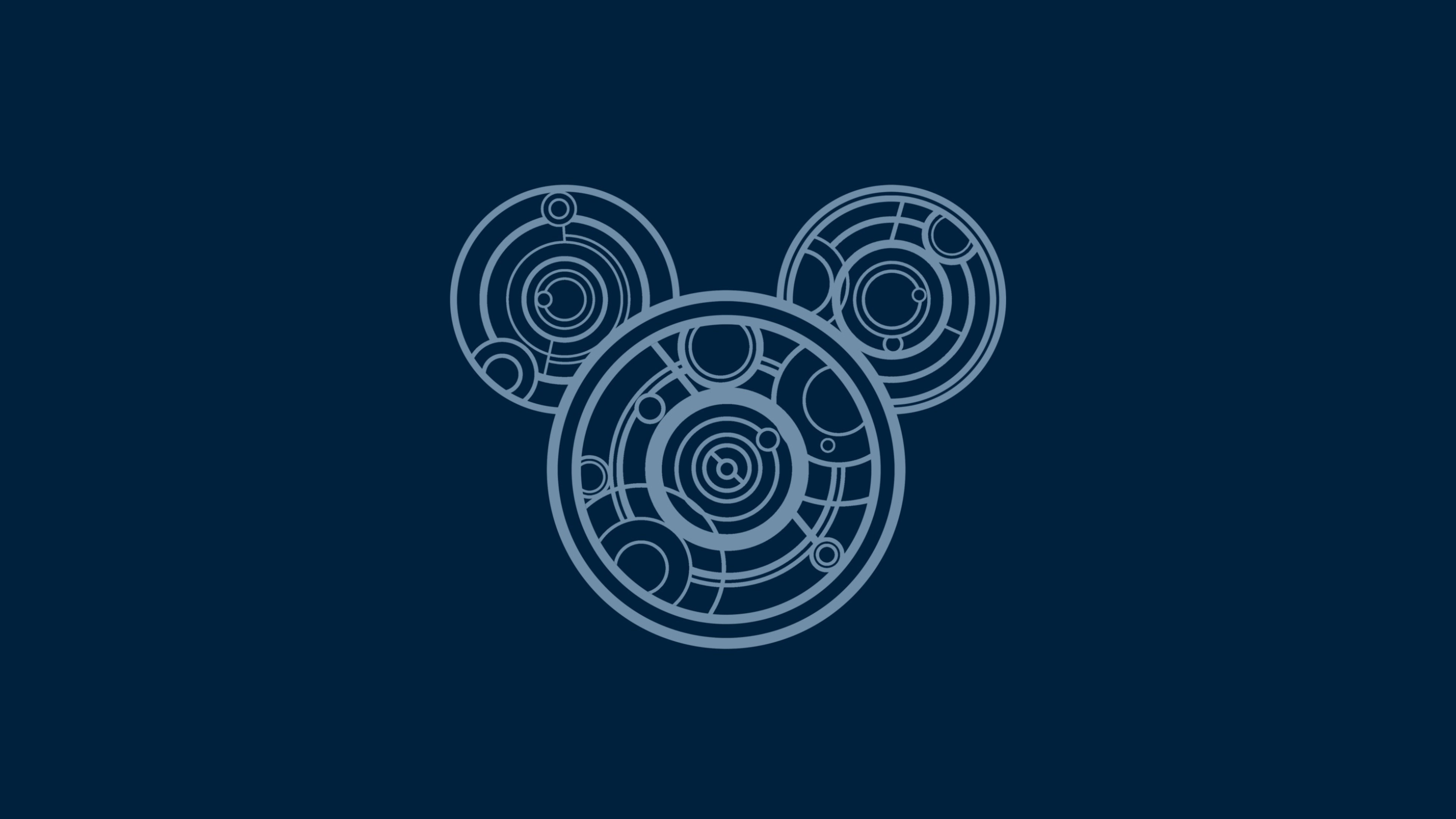 7680x4320 Mickey Mouse Minimal Logo Art 8K Wallpaper, HD