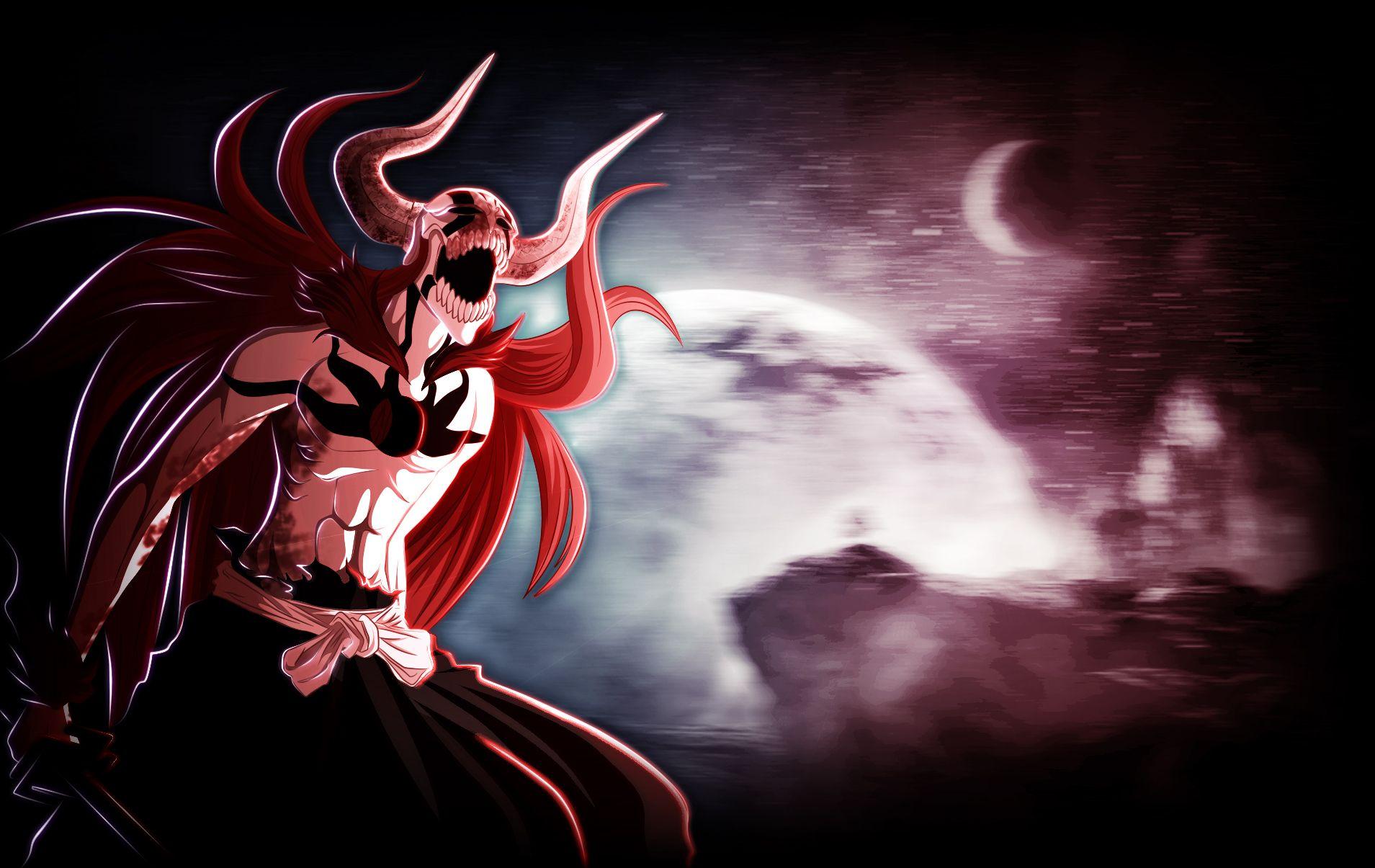 Vasto Lorde Ichigo, bleach, transformation, male, vasto lorde, ichigo,  horns, HD wallpaper