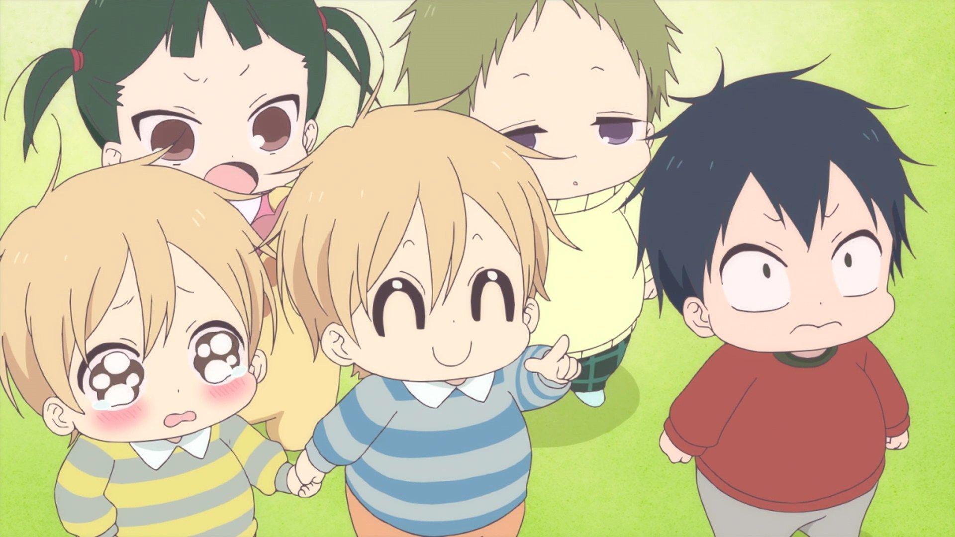 ANIME REVIEW  Hilarity  Sweetness Go Together In School Babysitters   B3  The Boston Bastard Brigade 