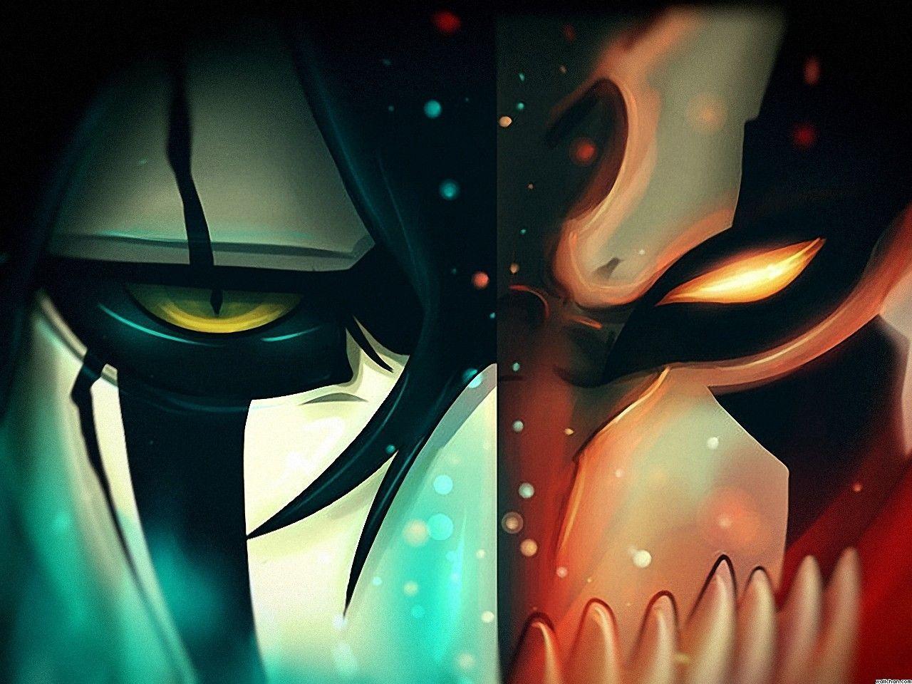 1280x960 Espada, #Bleach, #splitting, #Hollow, #Ulquiorra Cifer, #Vasto