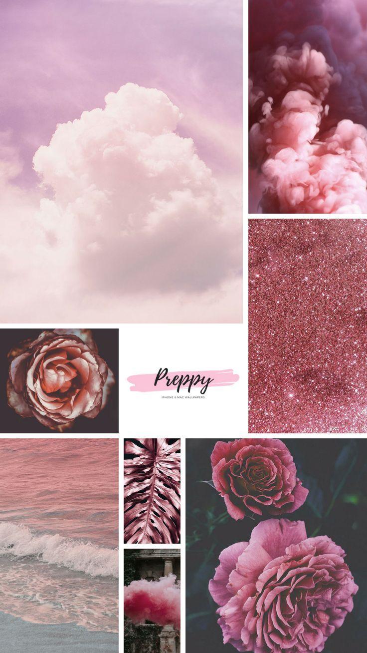 736x1308 Rose Gold iPhone Wallpaper