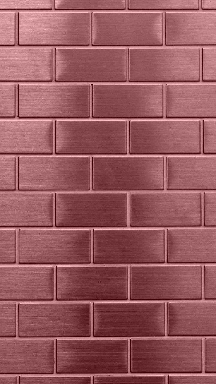 720x1280 Rose Gold Brick A Spectacular Wallpaper And Or Background