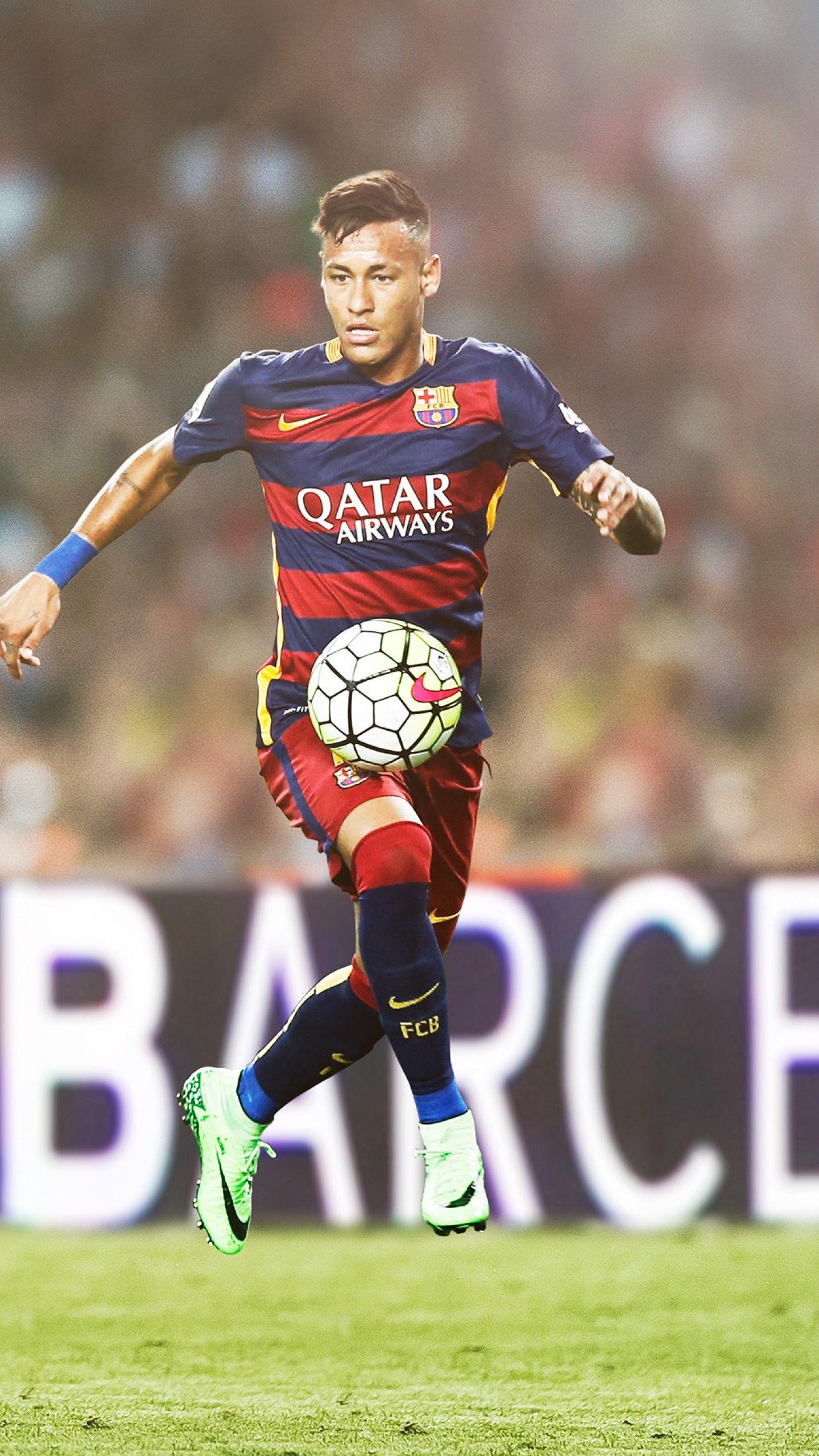 1440x2560 Wallpaper Neymar, FC Barcelona, HD, Sports