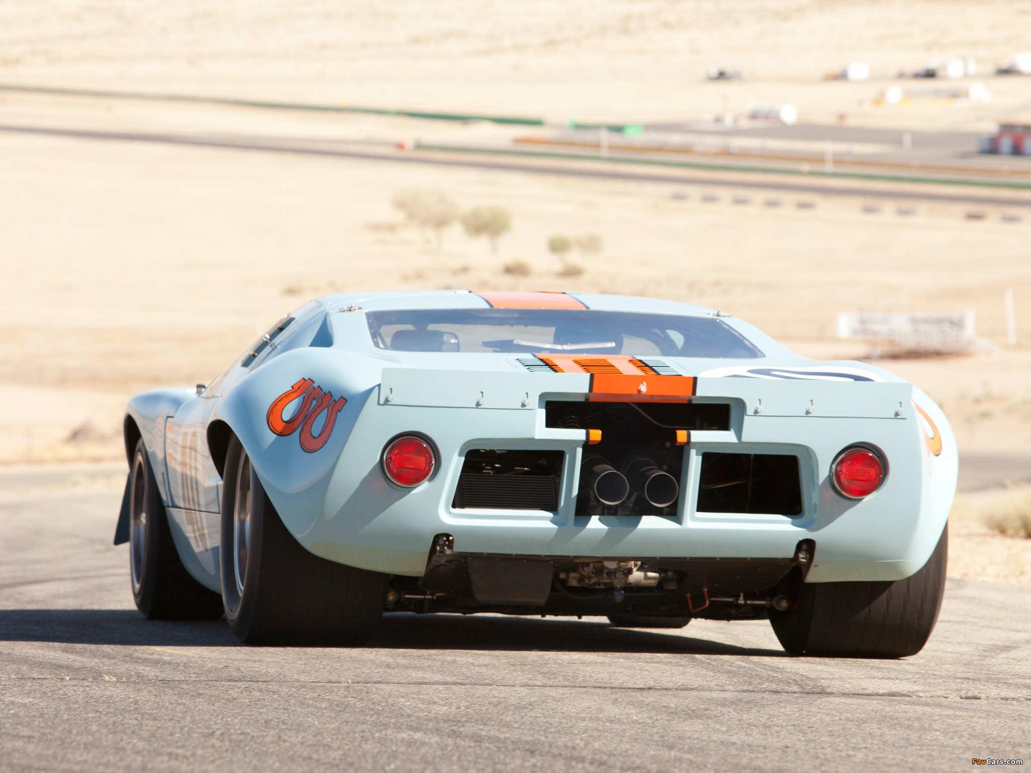 2048x1536 Ford GT40 Gulf Oil Le Mans 1968 wallpaper (2048x1536)