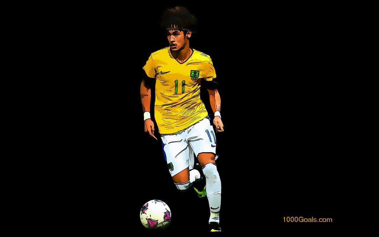1280x800 Neymar da Silva Santos Junior Brazil wallpaperGoals.com: Football Betting, Highlights, and More Ultimate Destination for Exciting Football Action