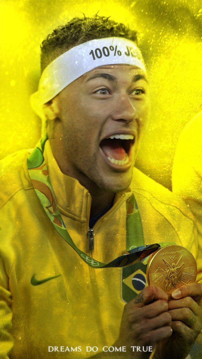 675x1200 RHGFX - I Wallpaper I Rio 2016. #neymar