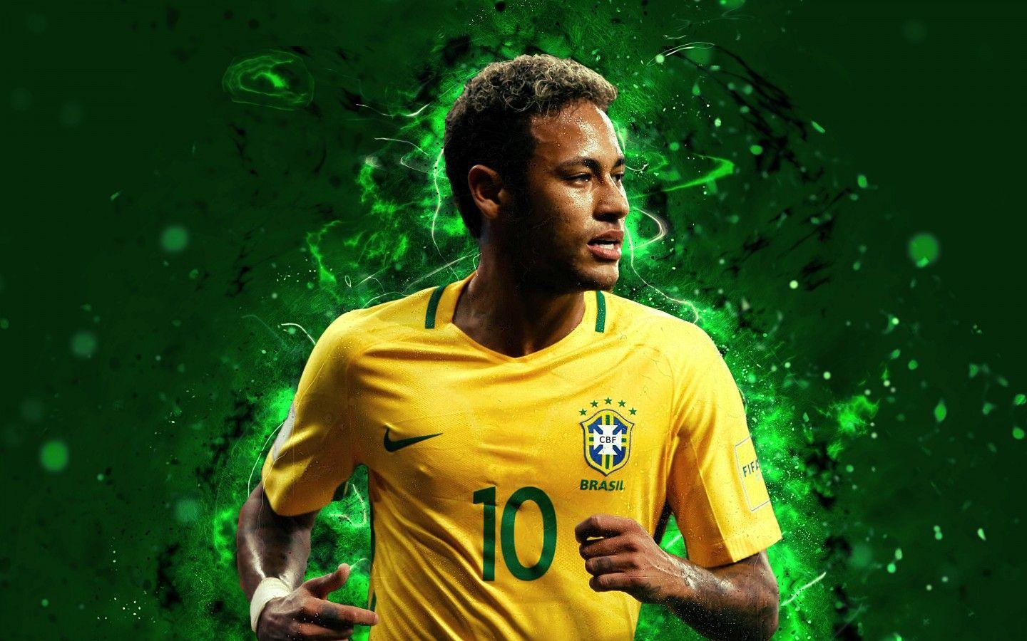1440x900 Free download Neymar Brazil HD Desktop Wallpaper HDWallpaper9