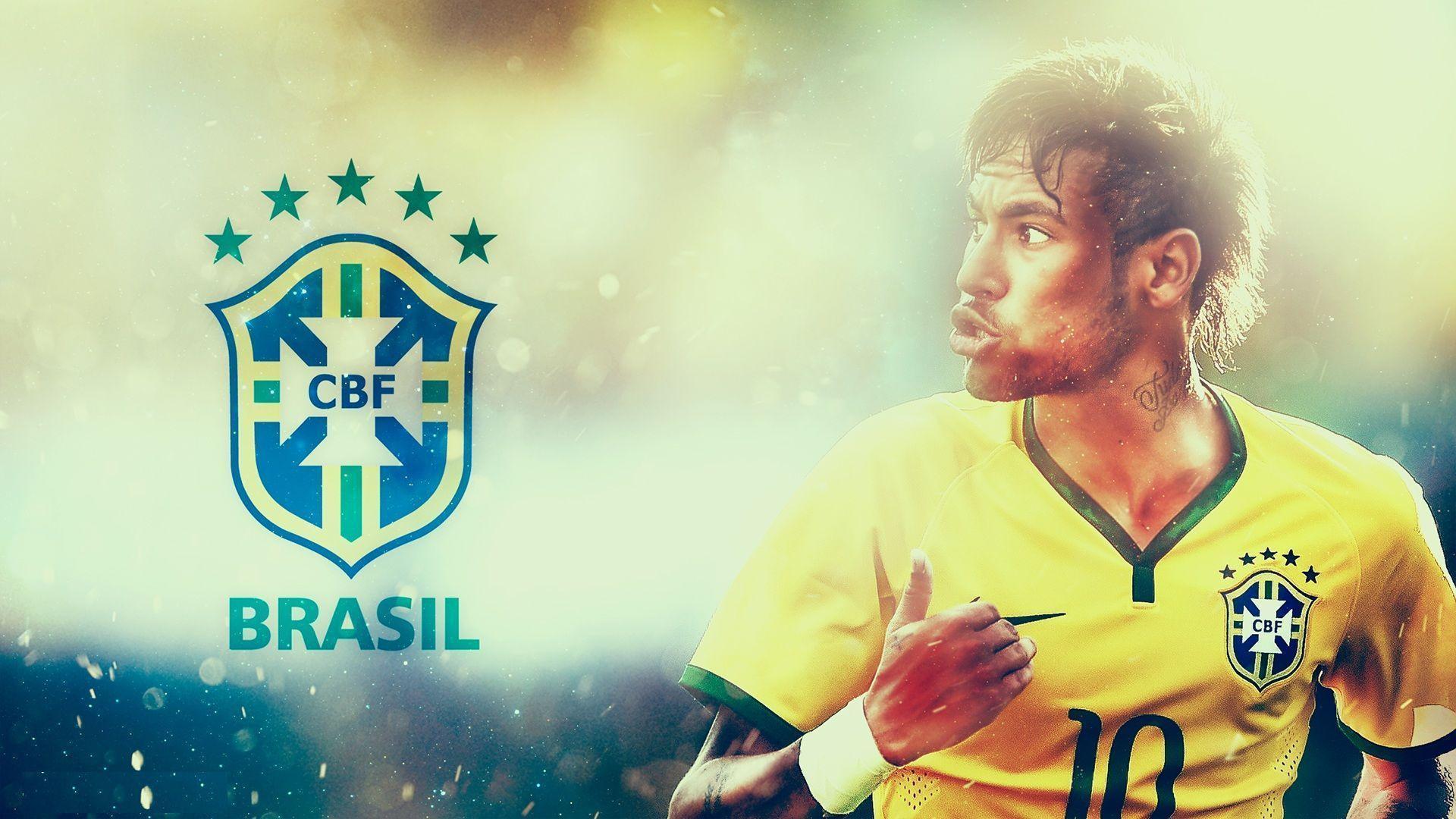 1920x1080 Neymar Brazil Wallpaper Jr 2014 World Cup