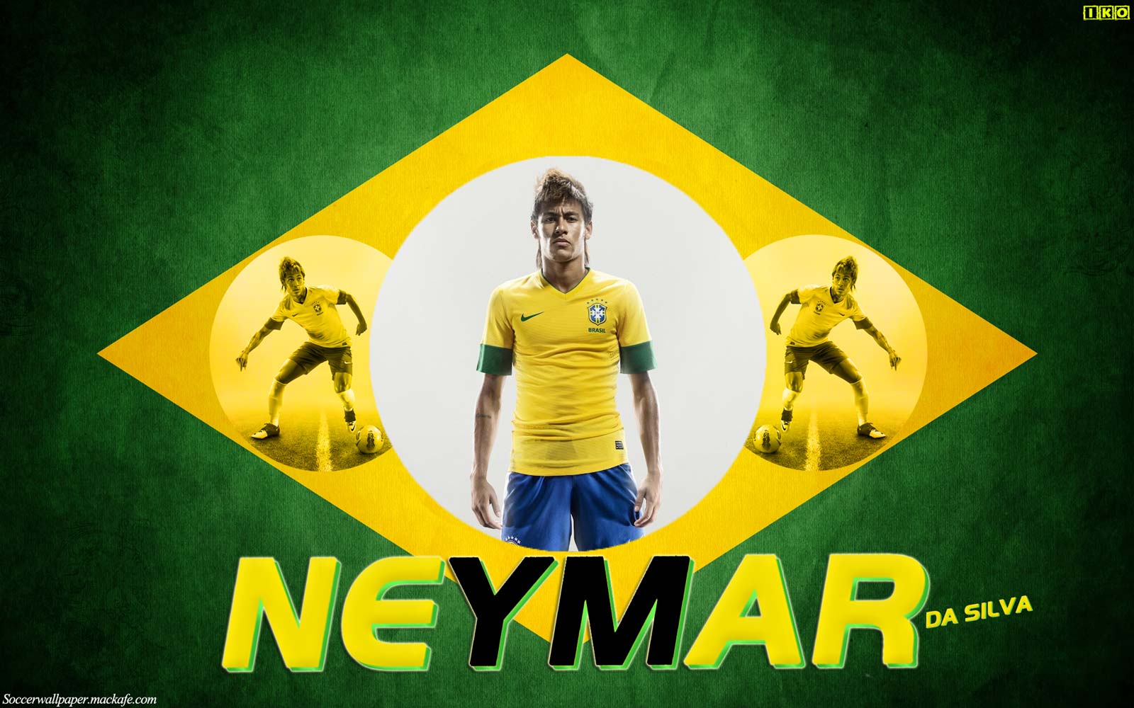 1600x1000 Neymar Wallpaper Brazil