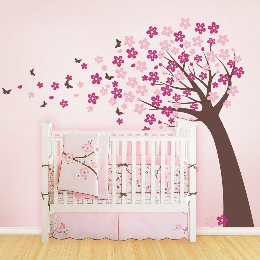 1000x1000 Cherry Blossom Tree Decal