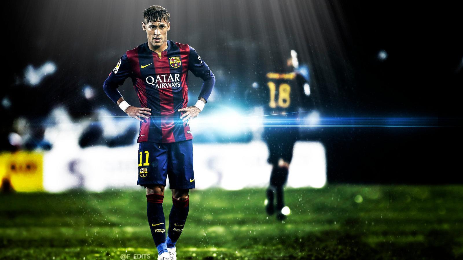 1600x900 Neymar Jr. HD Wallpaper for Android