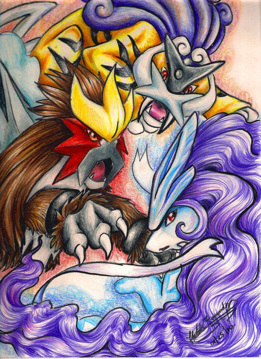 900x1238 Entei, Raikou And Suicuine Are Dogs Tho, Aren't They