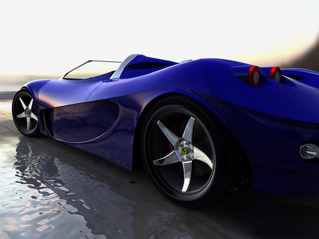 1024x768 Best Ferrari Car Wallpaper For Desktop High Quality Background