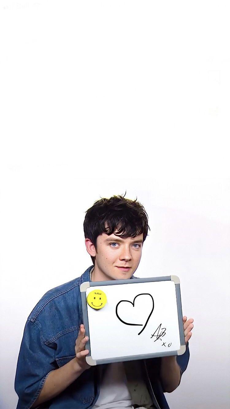 750x1334 asa butterfield iphone wallpaper. Asa