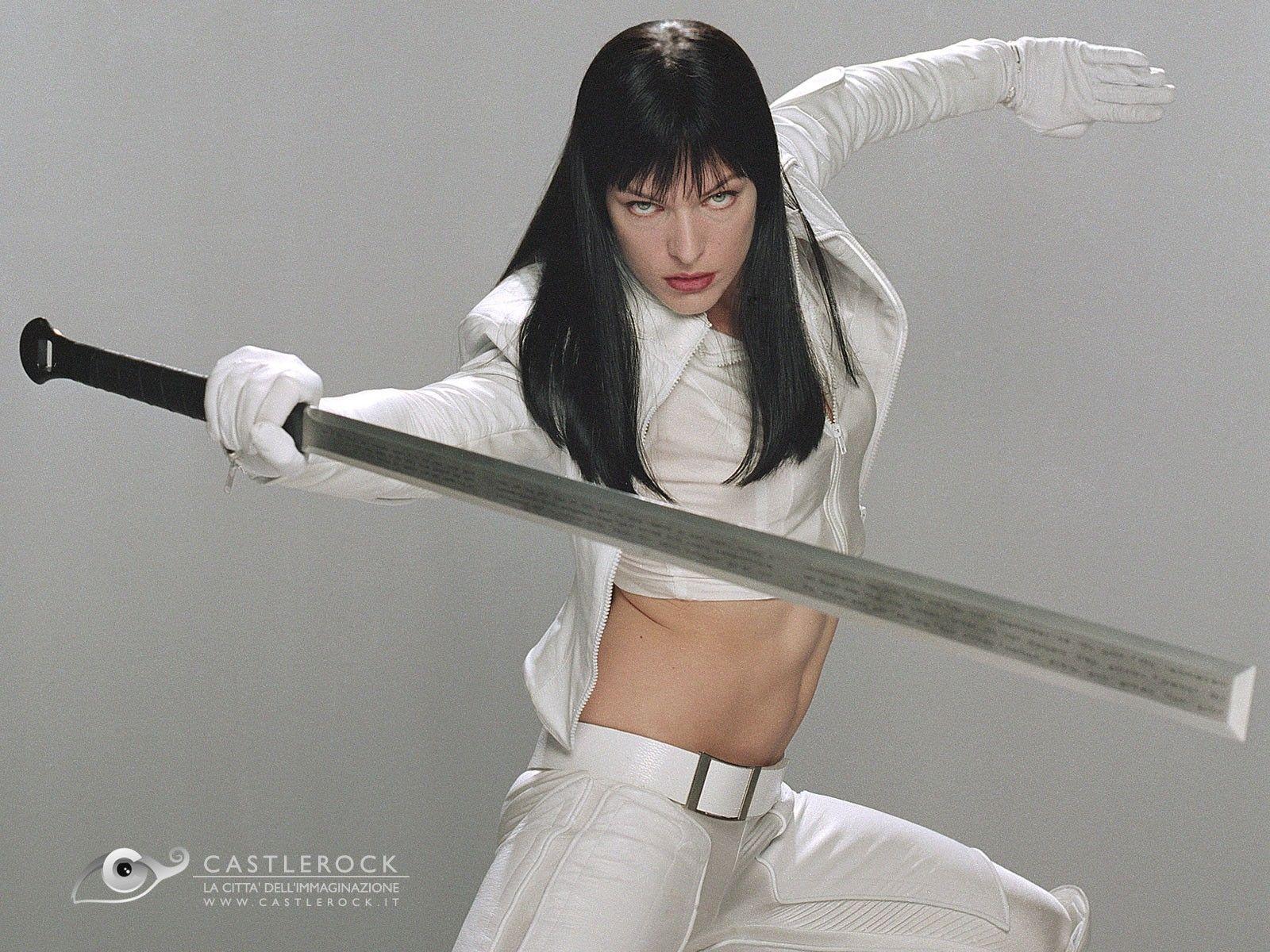 1600x1200 Milla Jovovich Ultraviolet Wallpaper