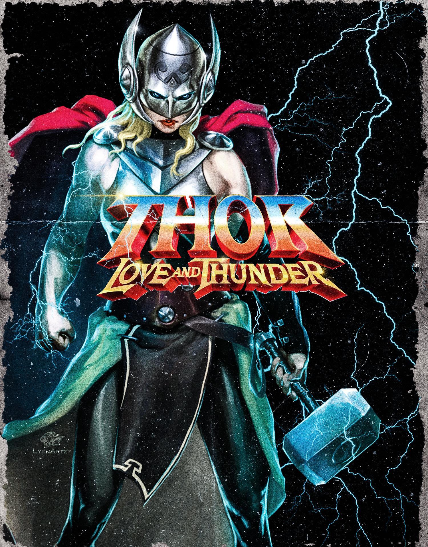 1500x1920 A quick poster design for Thor Love and Thunder! I can't wait to