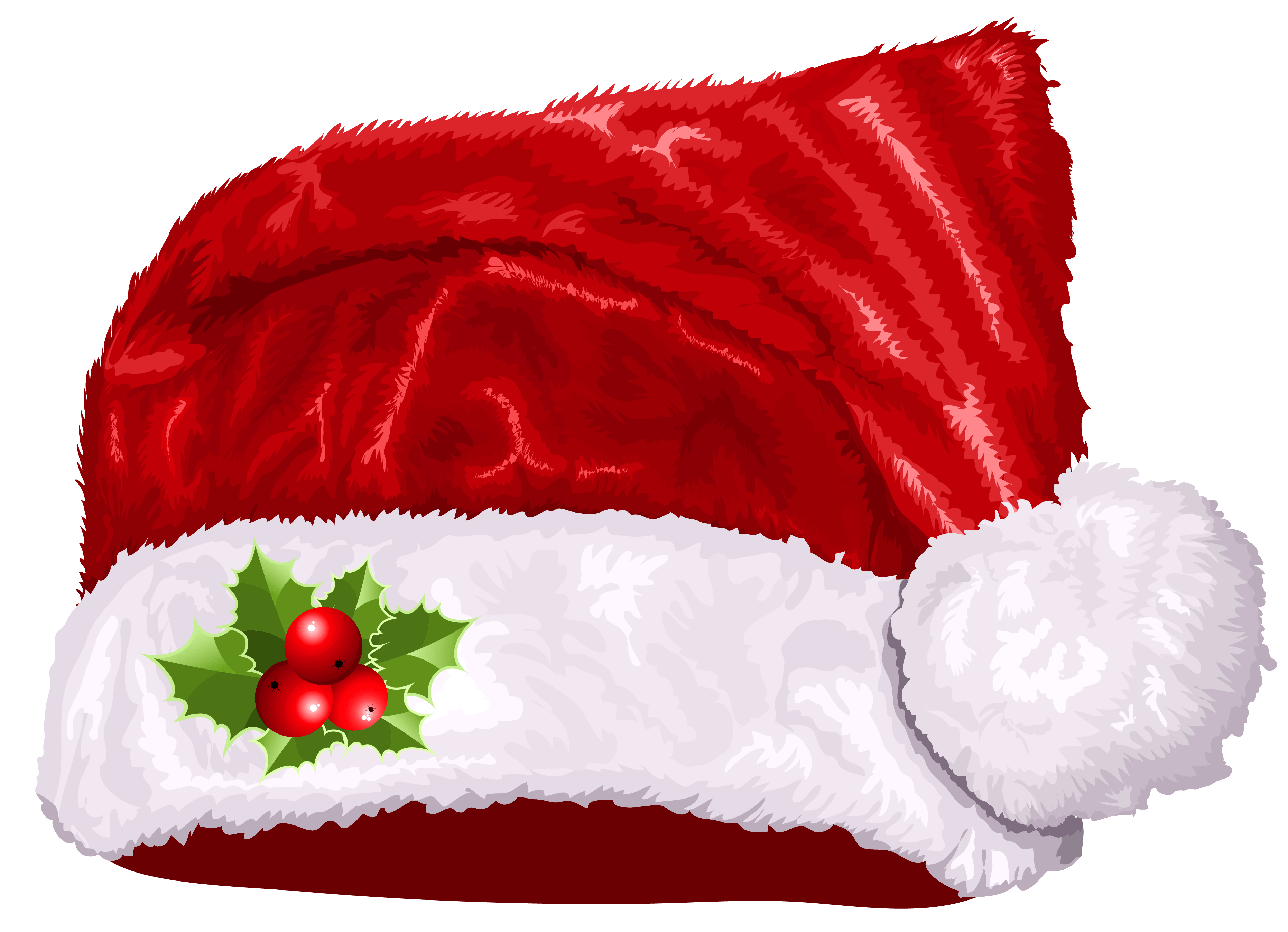 3725x2695 Large Transparent Christmas Santa Hat PNG Clipart