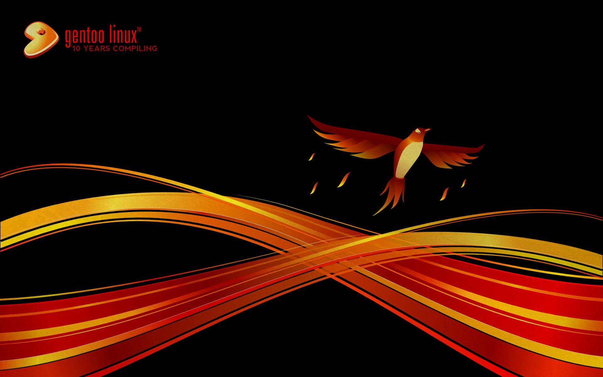1920x1200 Gentoo artwork