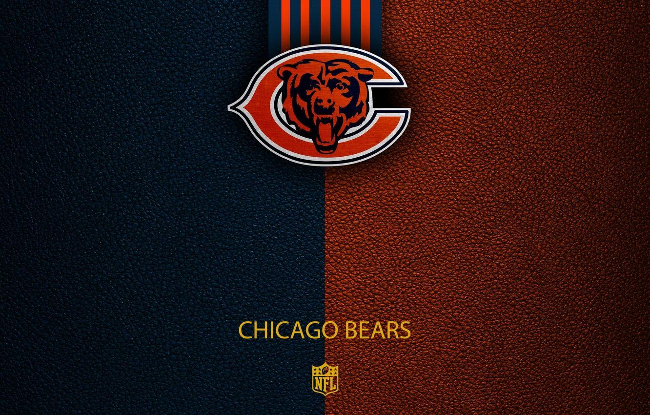 1332x850 Wallpaper wallpaper, sport, logo, NFL, Chicago Bears image for desktop, section спорт