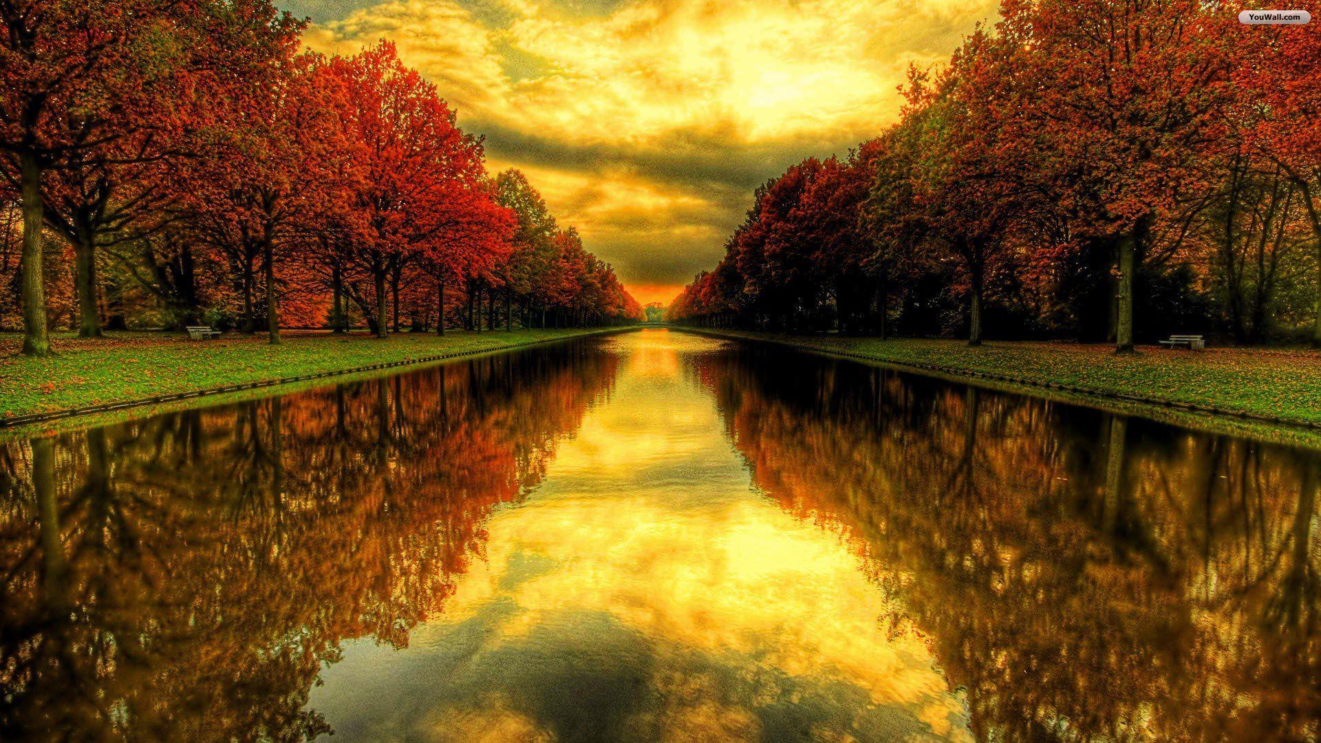1920x1080 Beautiful Fall Computer Wallpaper. Beautiful landscapes
