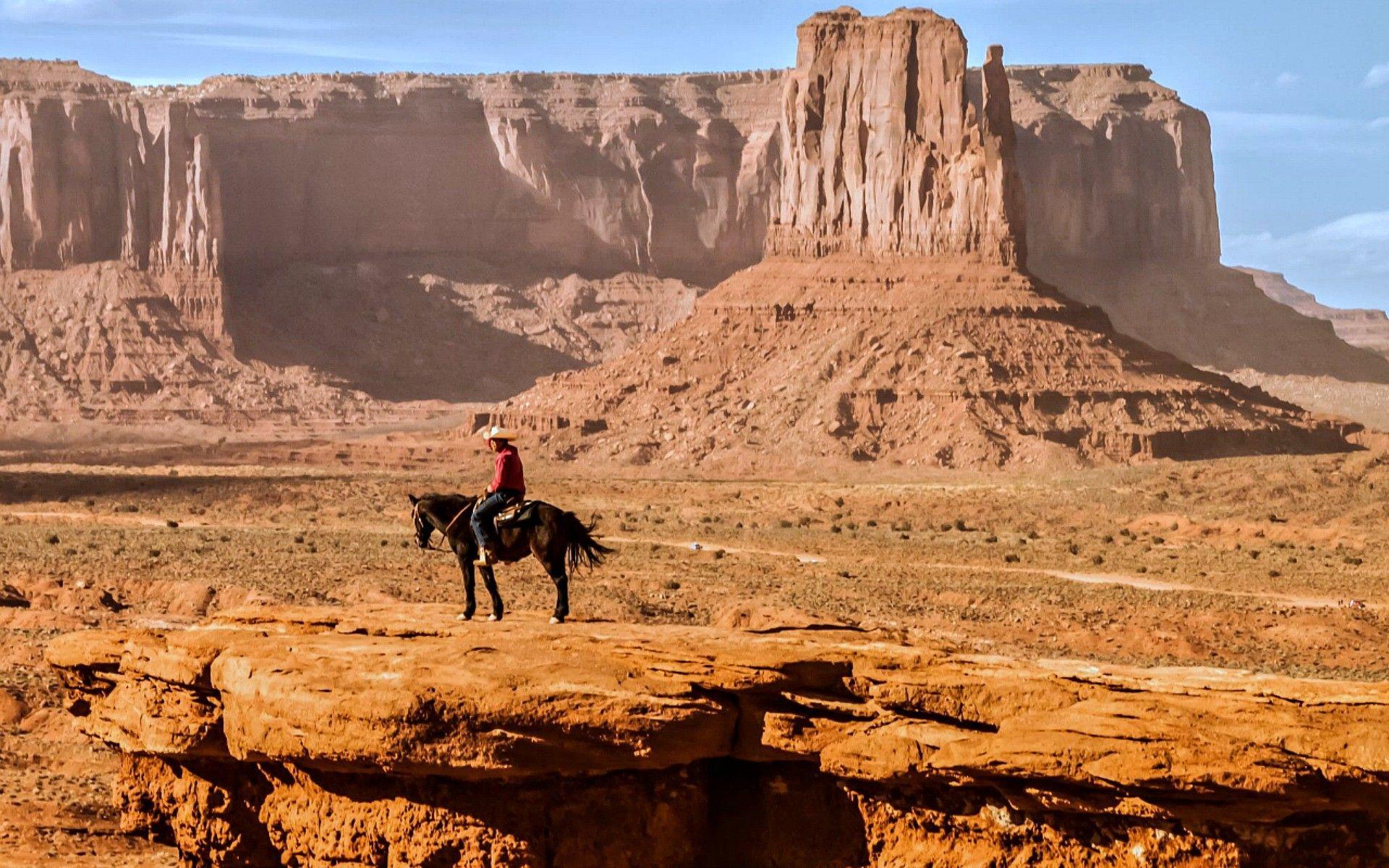 1920x1200 Canyon Horse Canyons Range Cowboy Usa Home Grand Arizona Wallpaper