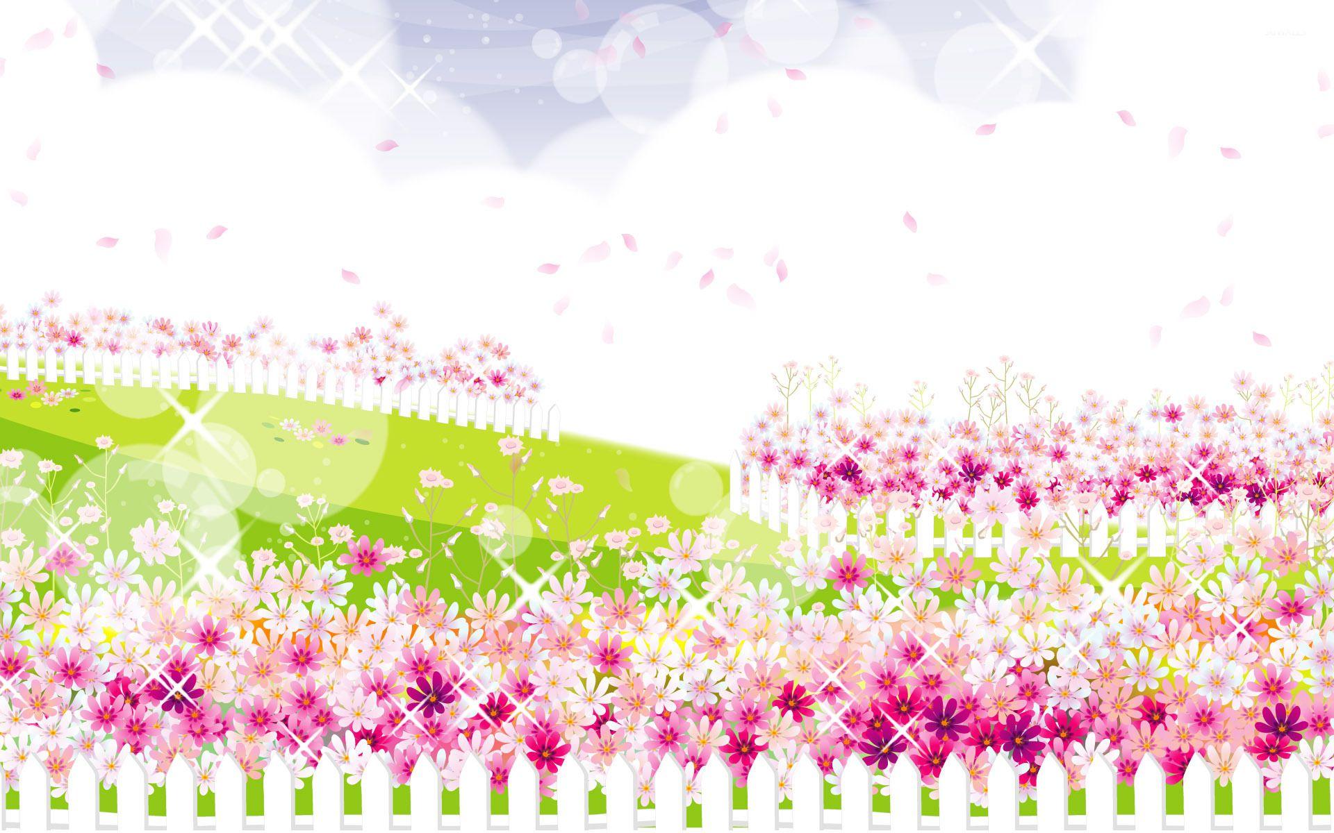 Garden Cartoon Wallpapers Top Free Garden Cartoon Backgrounds