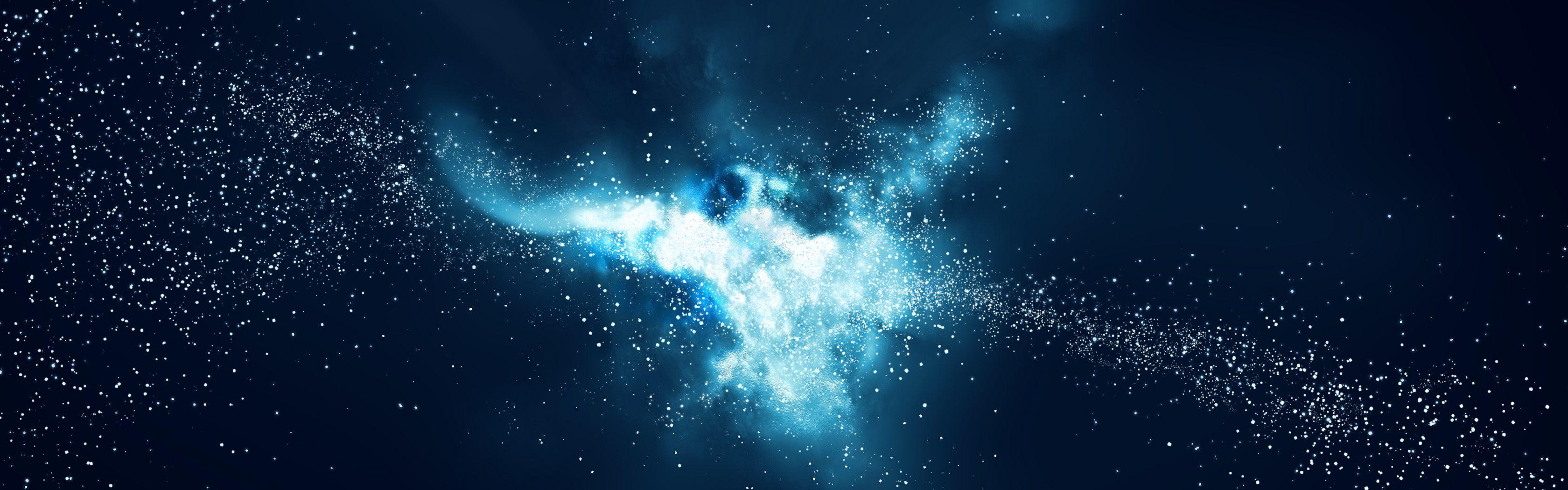 3360x1050 Abstract outer space wallpaperx1050