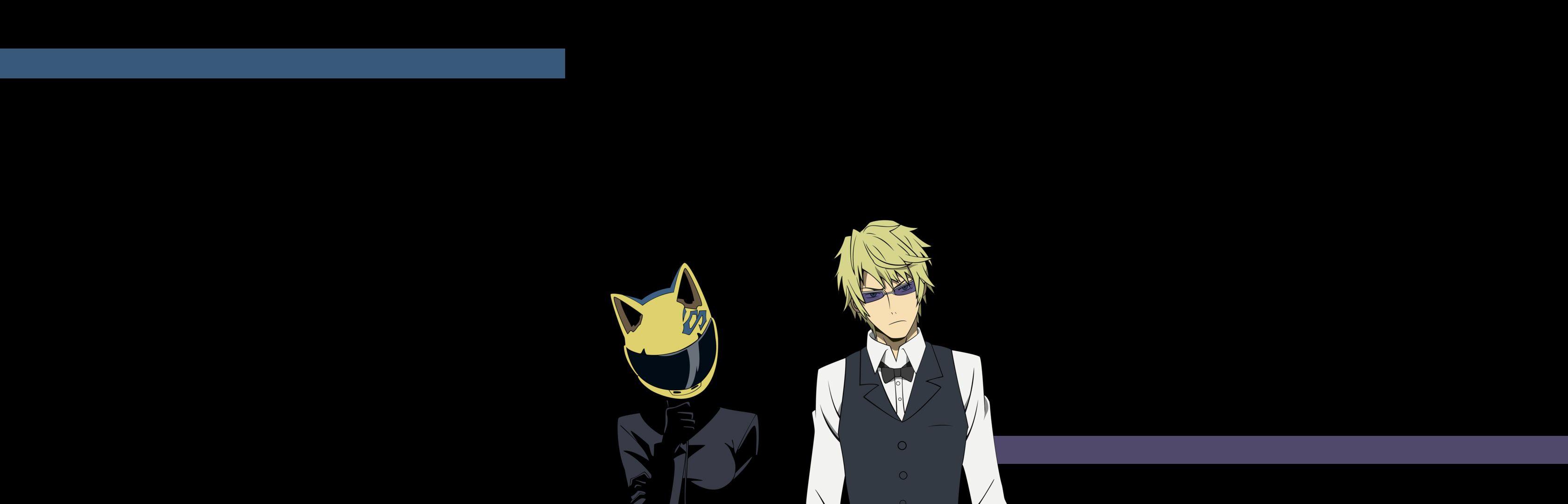 3360x1080 Basic Durarara Wallpaper [3360 X 1080] Celty