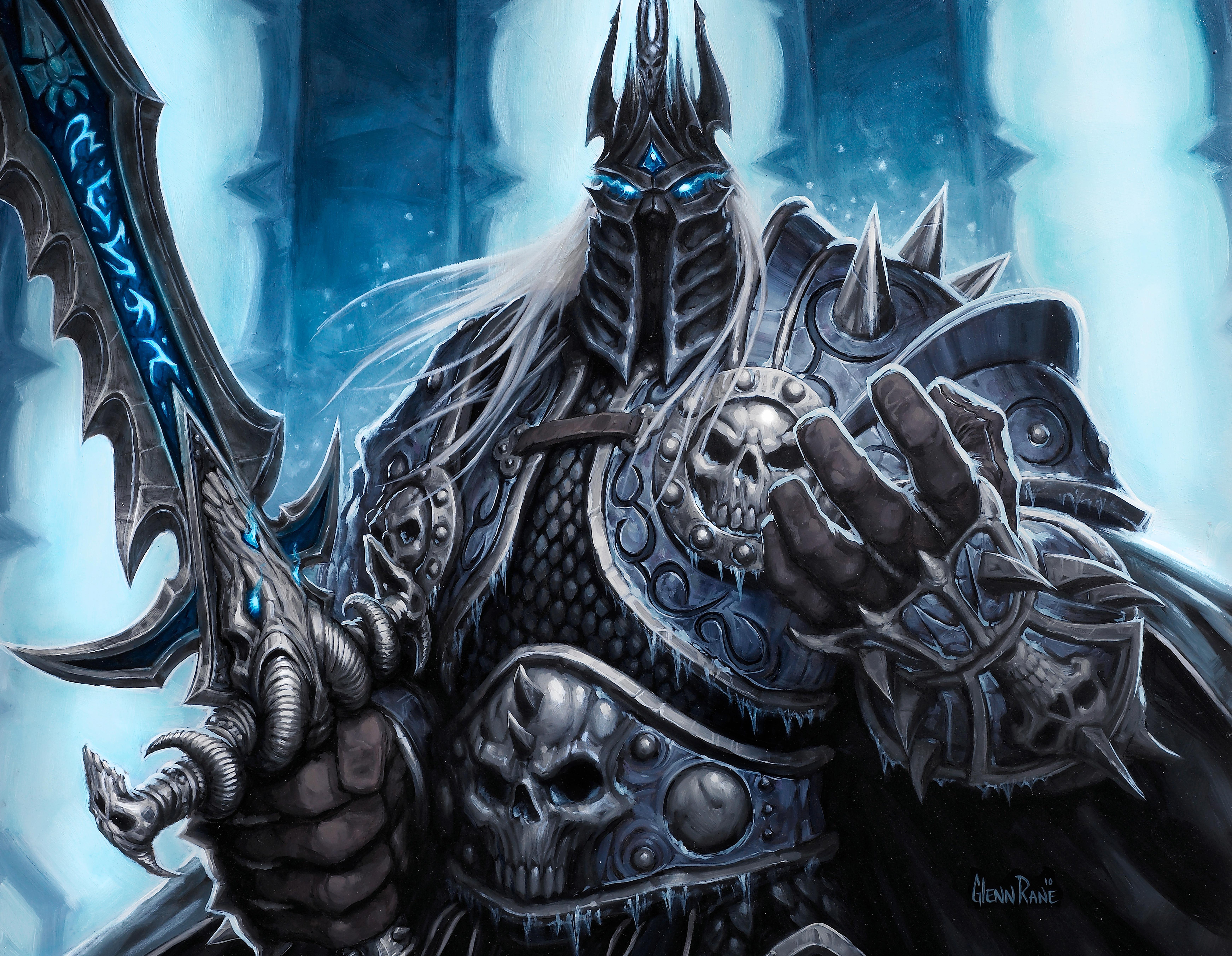 6970x5408 Lich King World Of Warcraft 4k 5k, HD Games, 4k Wallpaper, Image