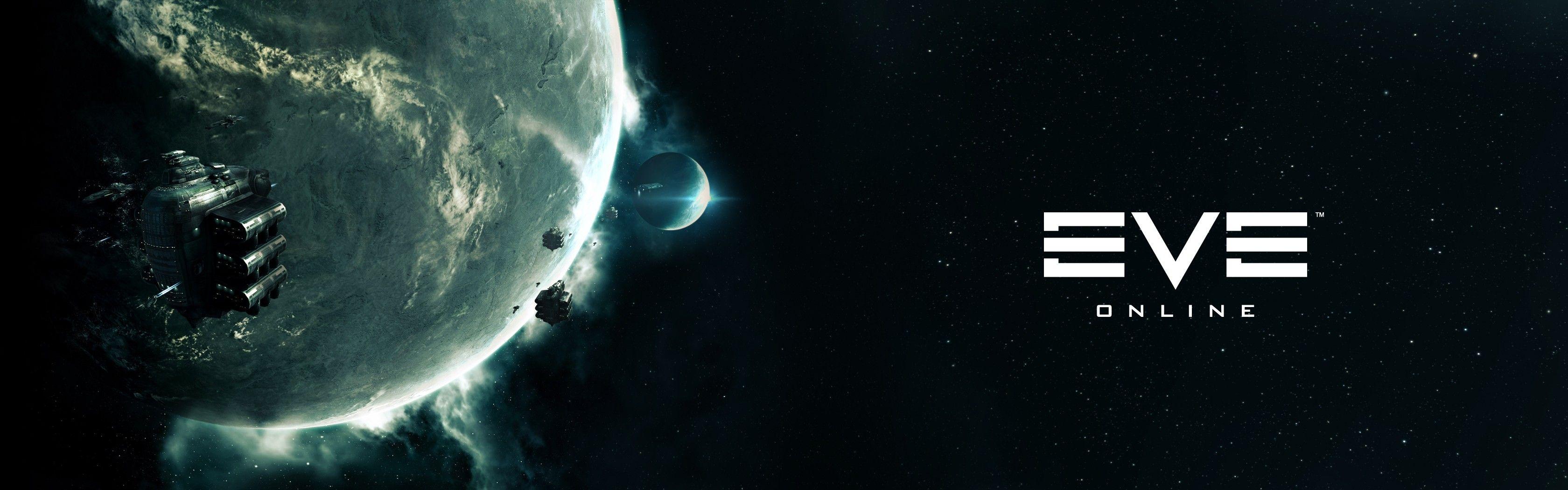 3360x1050 video games, stars, Eve Online, dual screen, gallente wallpaper