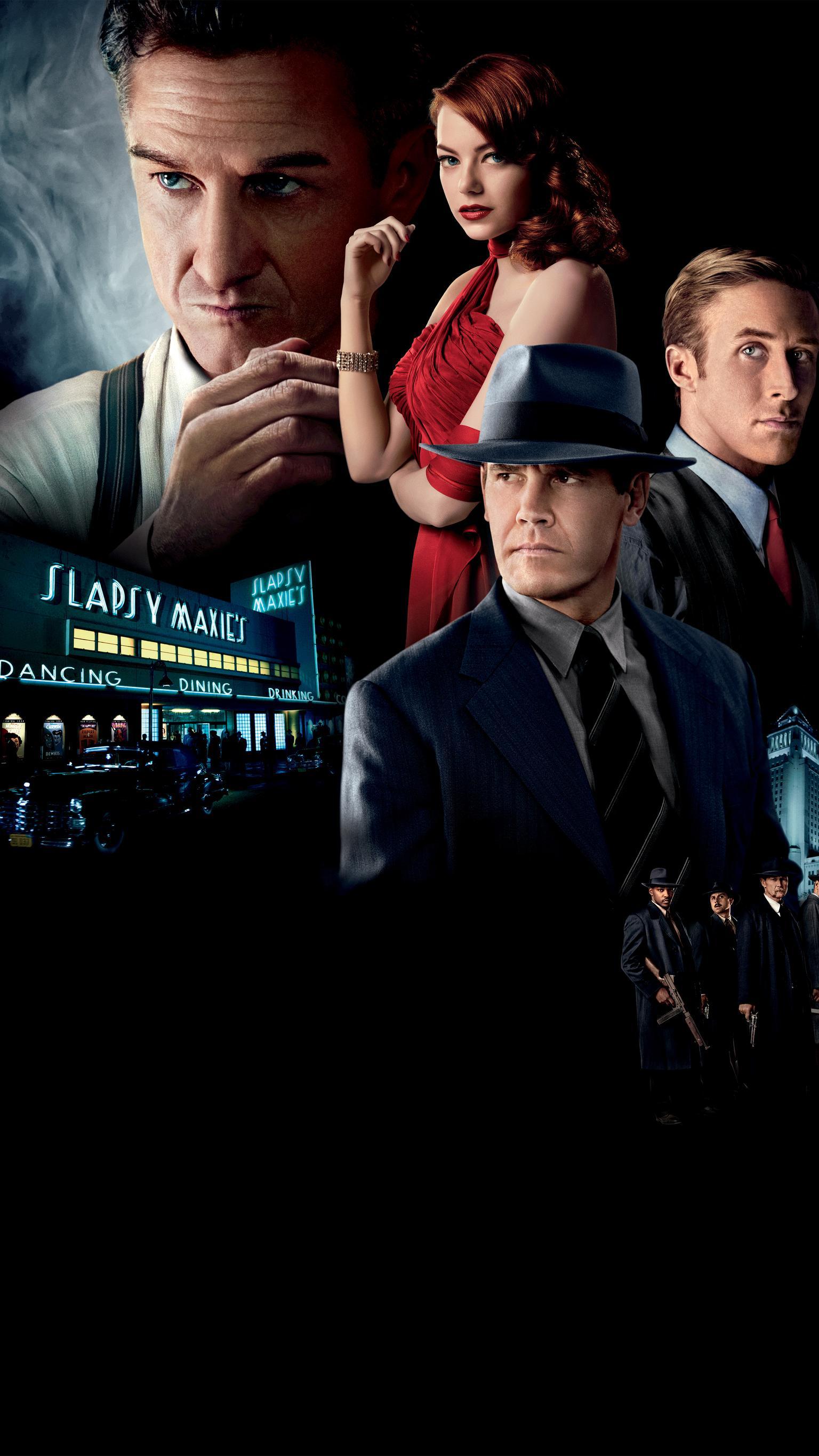 1536x2732 Gangster Squad (2013) Phone Wallpaper