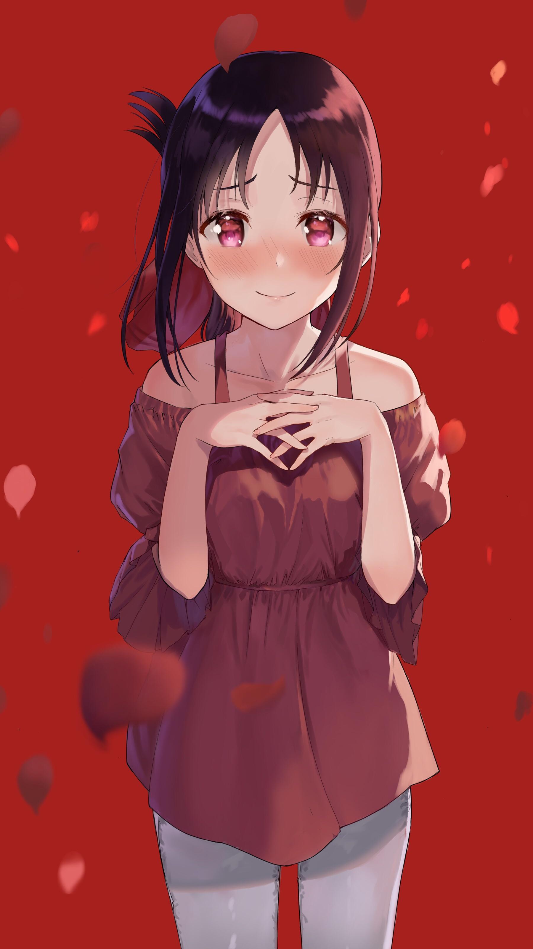 1800x3200 Kaguya Sama Love Is War Wallpaper