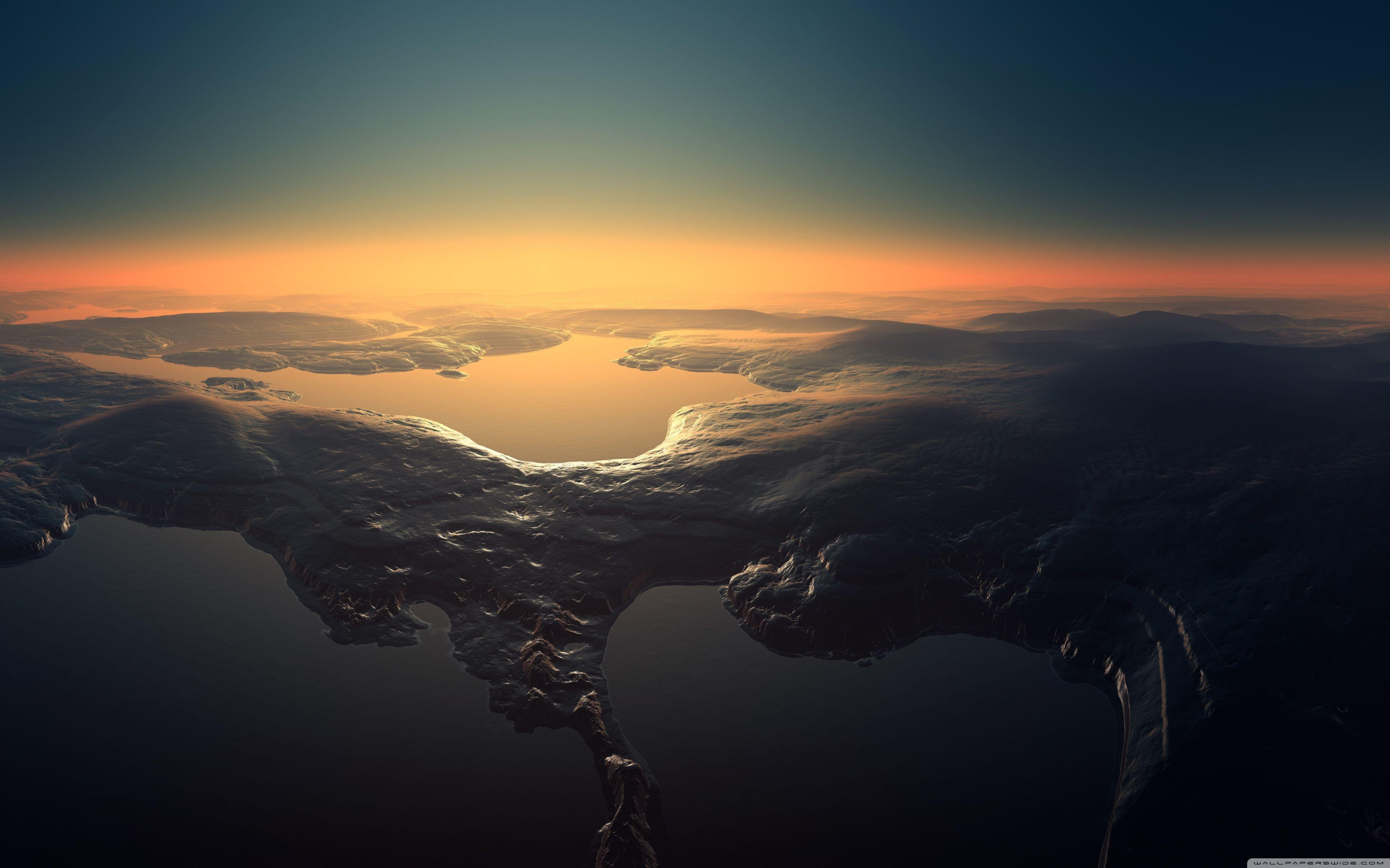 3840x2400 Aerial View Ultra HD Desktop Background Wallpaper for 4K UHD TV