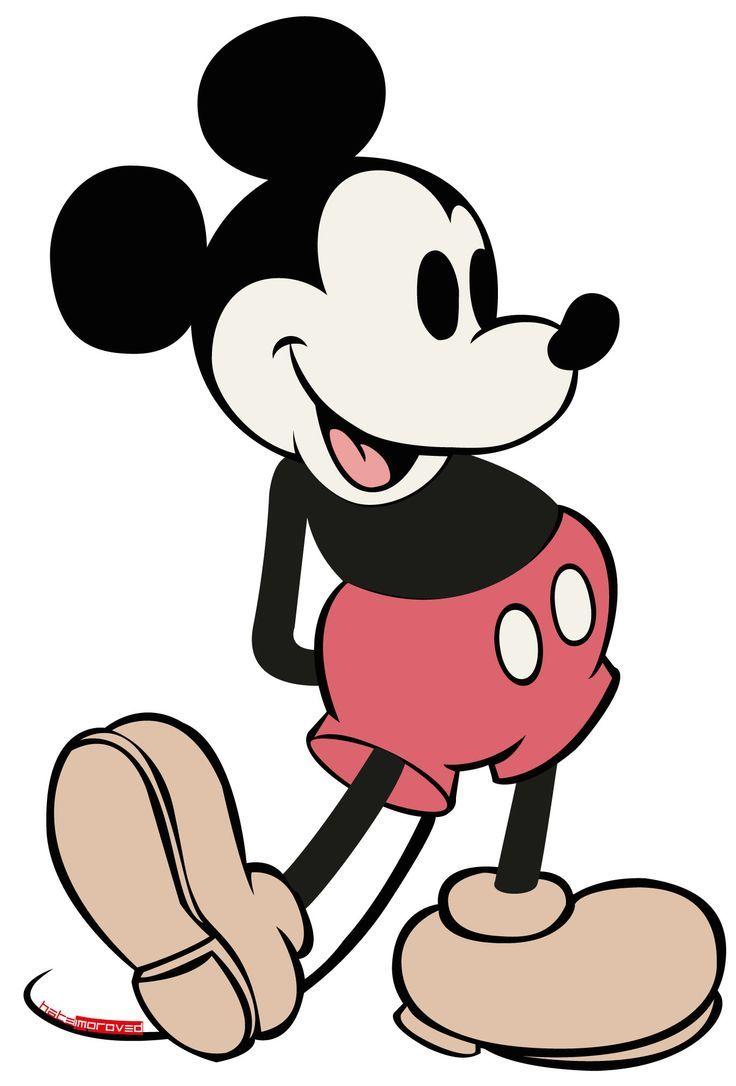 736x1086 UHD. Animated Mickey Mouse Clipart Pack book