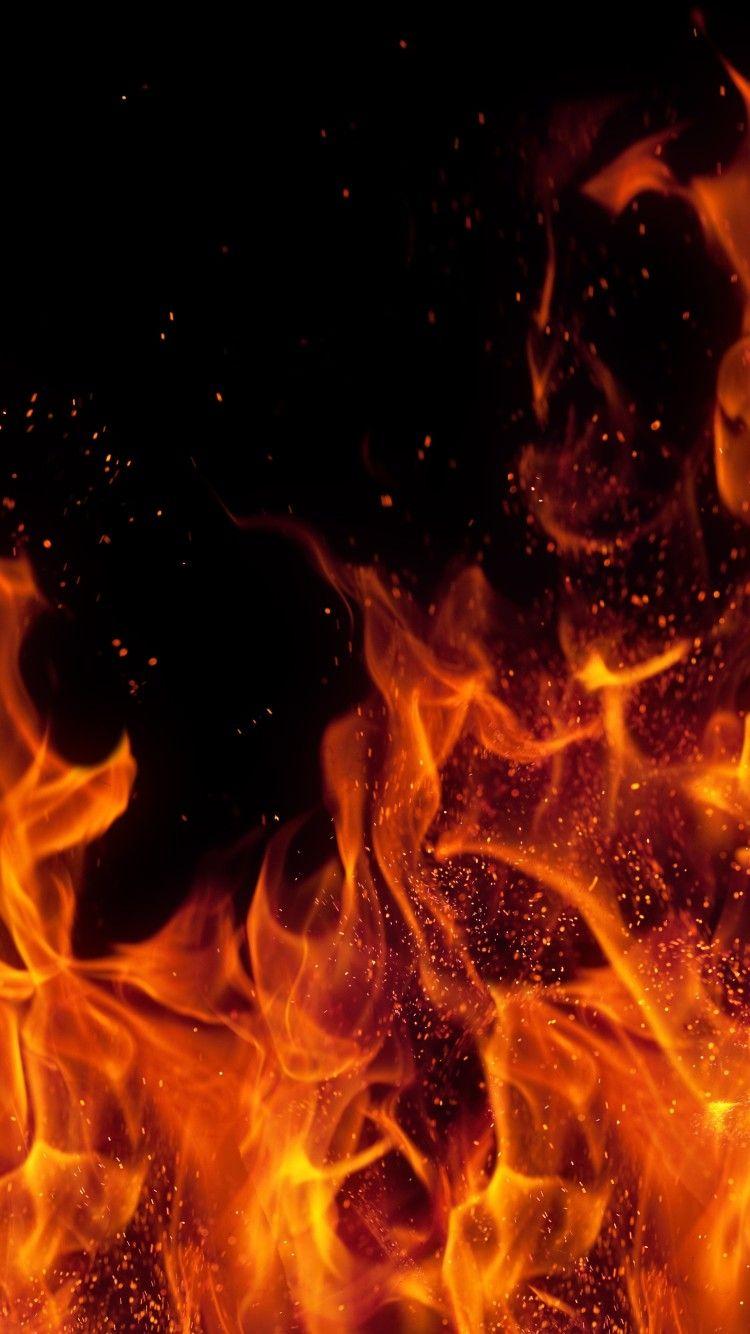 750x1334 Red Fire 5k iPhone iPhone 6S, iPhone 7 HD 4k